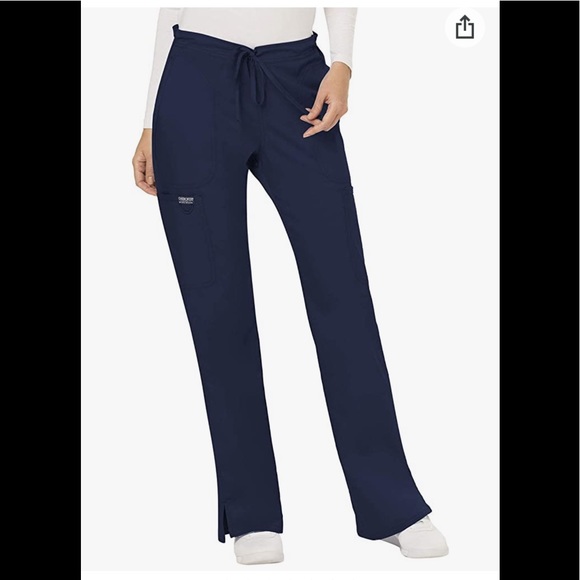 Cherokee Pants - ✨ NWT Navy Cherokee Scrub Bottoms Size 2XL Tall ✨